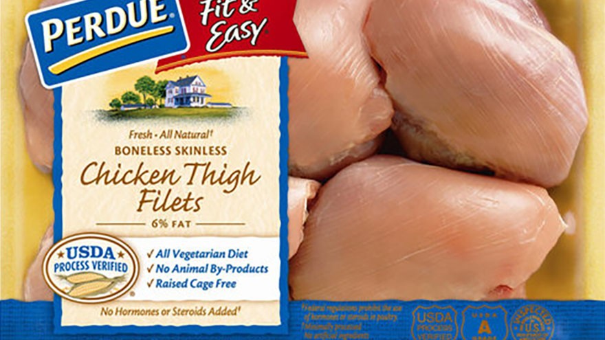Labels on Chicken Fresh