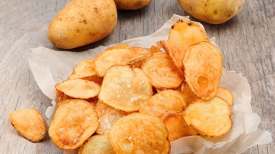 Oven Potato Chips