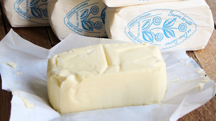 Types of Butter Raw Cream Butter