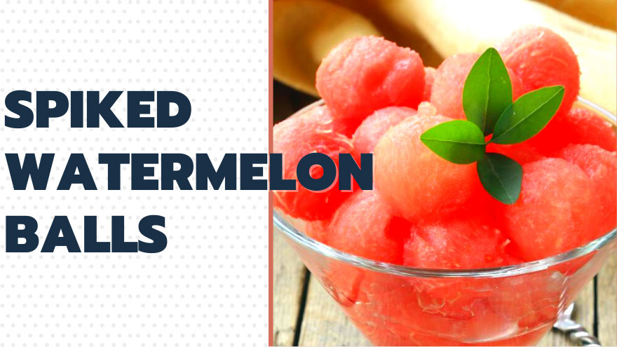 Spiked Watermelon Balls