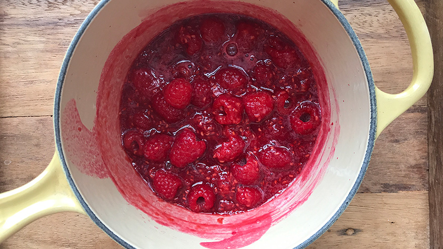 Cooking with Raspberries