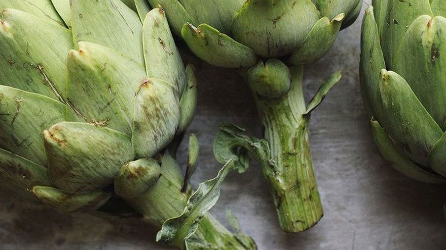 Spring Vegetables Artichoke