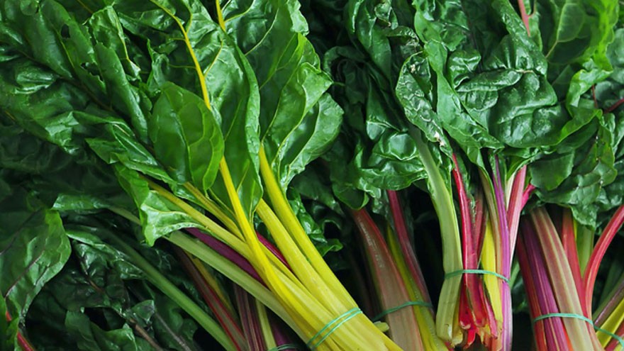 Spring Vegetables Chard