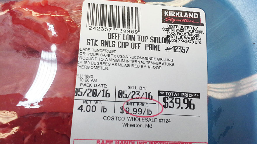 Steak Labels