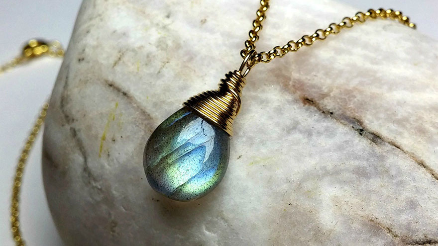 Golden Labradorite