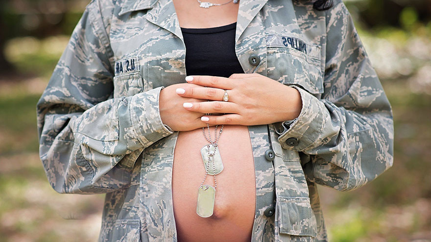 Having a Baby as a Military Wife