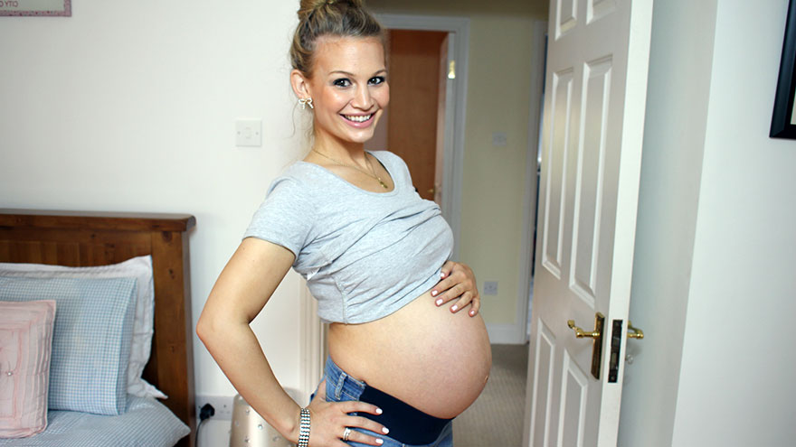 Many Months Pregnant