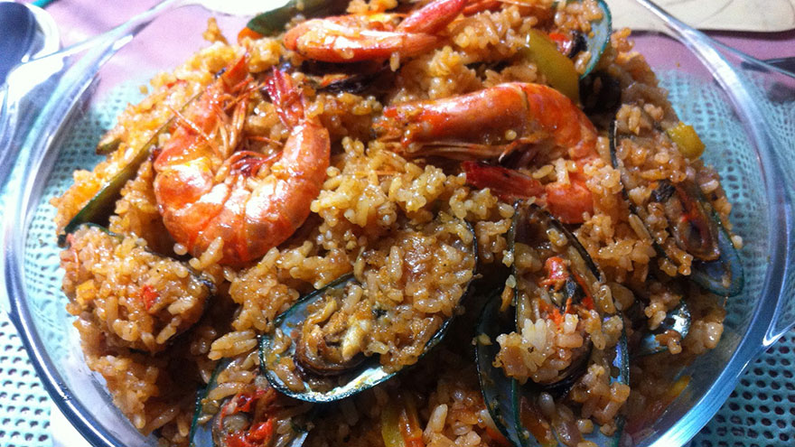 Paella Filipino