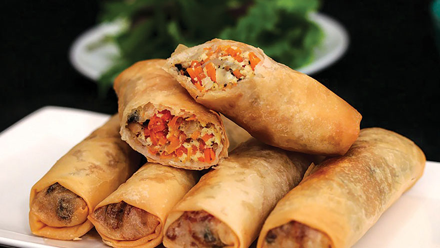 Vietnamese-Style Egg Rolls