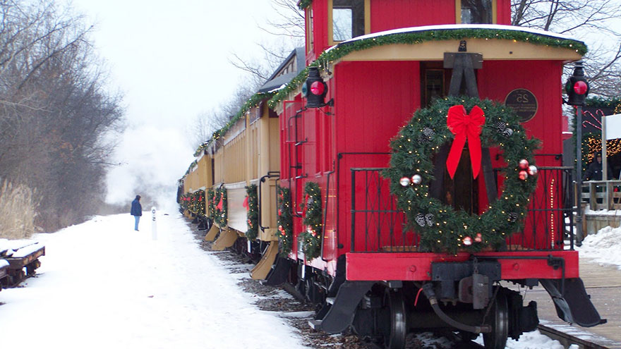 Christmas Train Rides in Austin