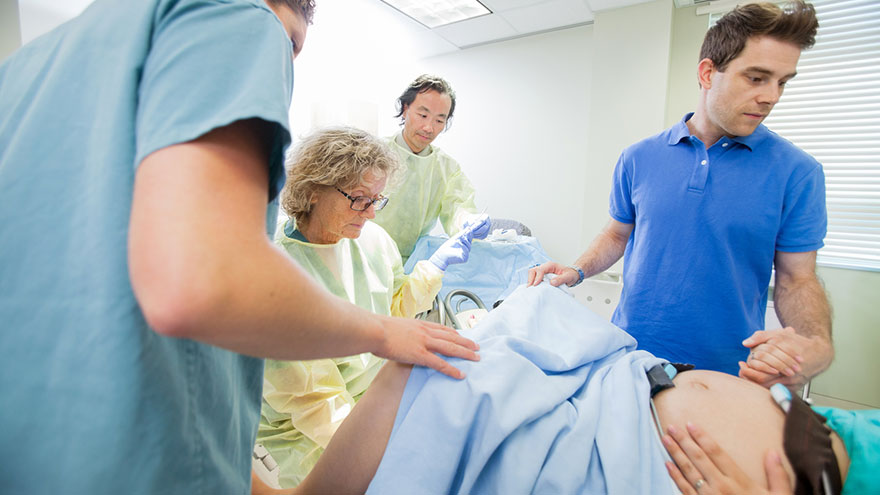 Husband in Childbirth