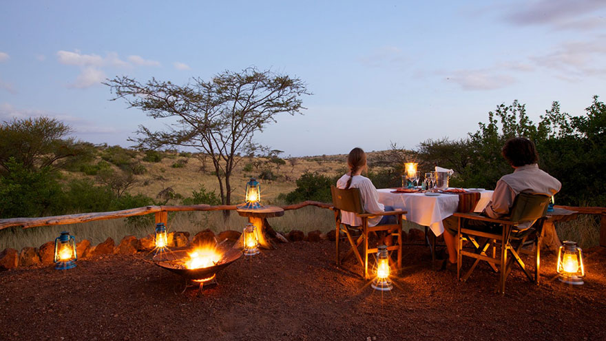 Camping in Kenya