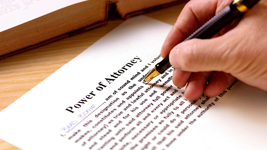Fill Out a Power of Attorney