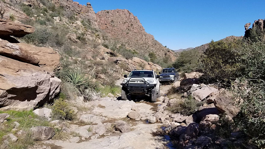 Jeep Trails in Arizona