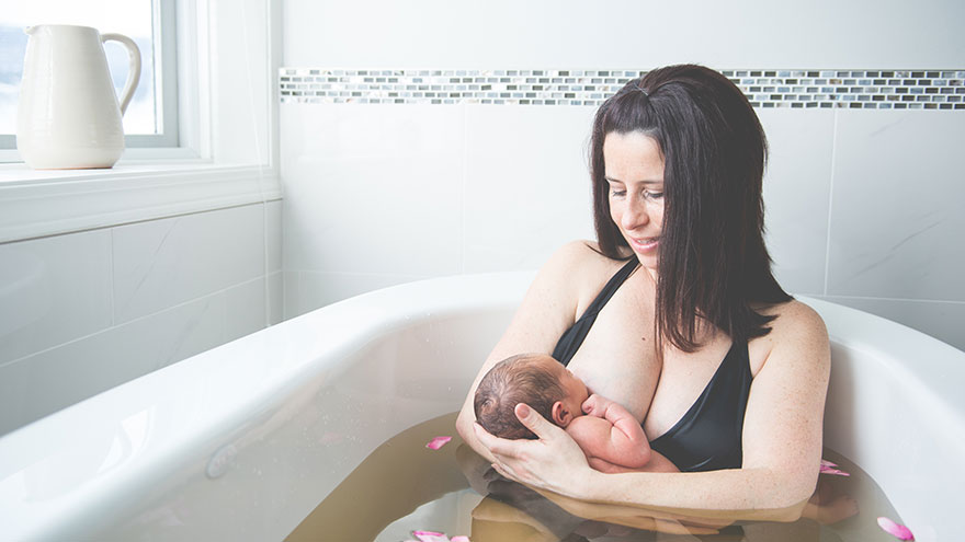 Herb Bath for Postpartum Moms