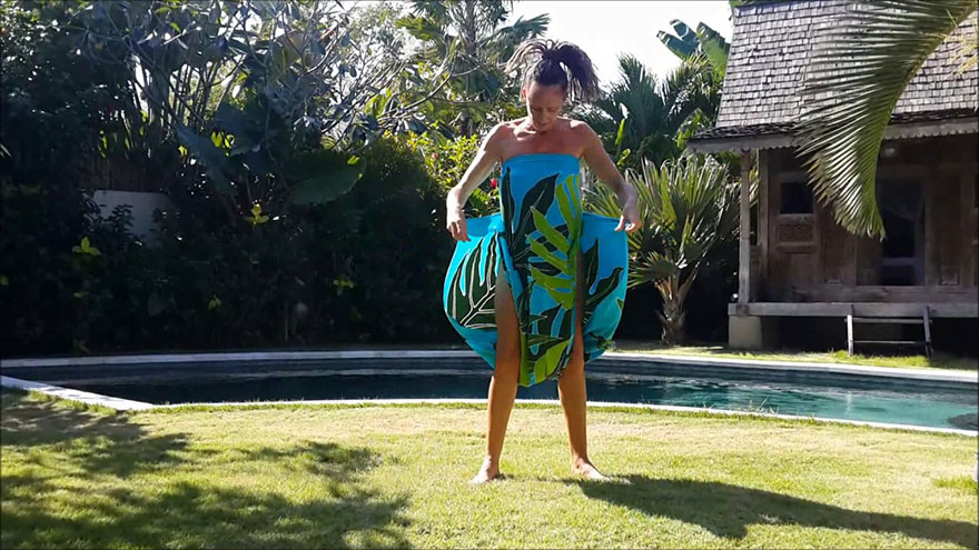 How to Tie a Sarong