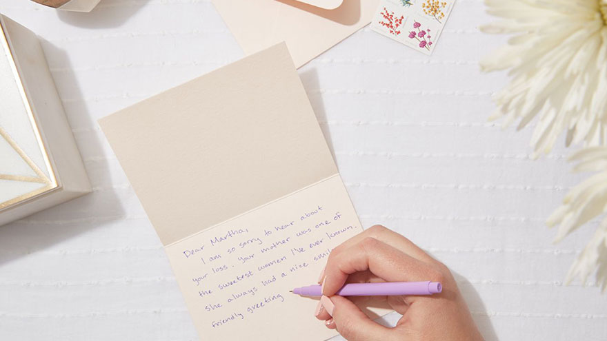 Office Etiquette for Sympathy Cards