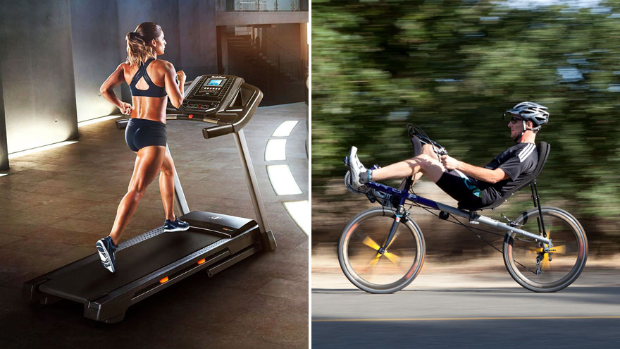 Recumbent Bikes Vs. Treadmills For Heart Health
