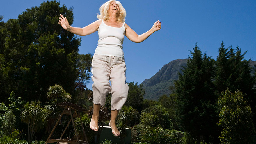 Trampoline Exercises for the Obese